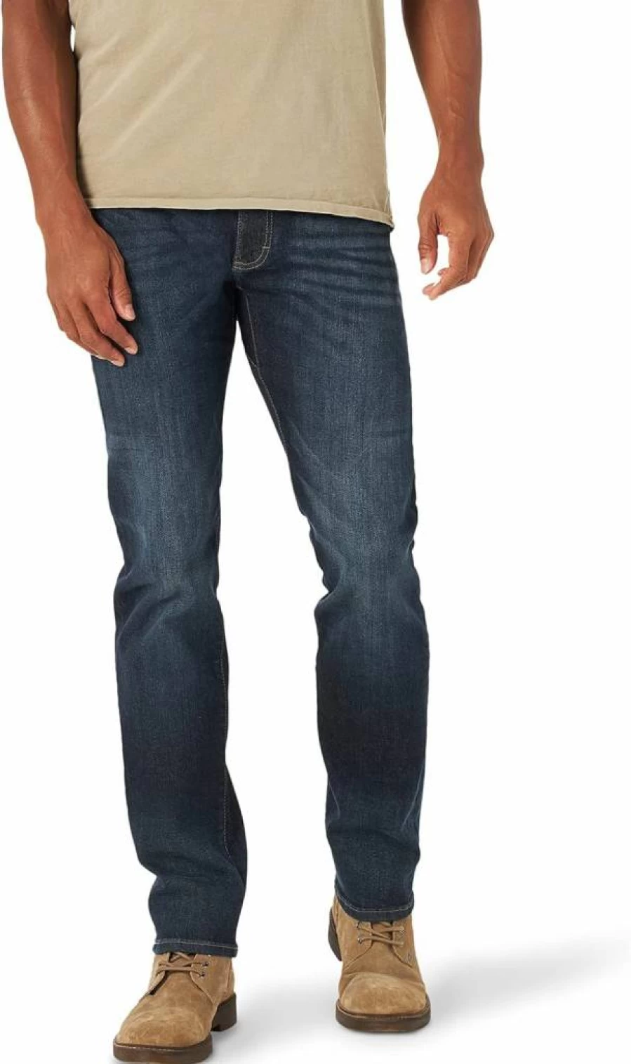 Lee Men's Slim Straight Fit Extreme Motion Comfort Stretch Jeans for Men