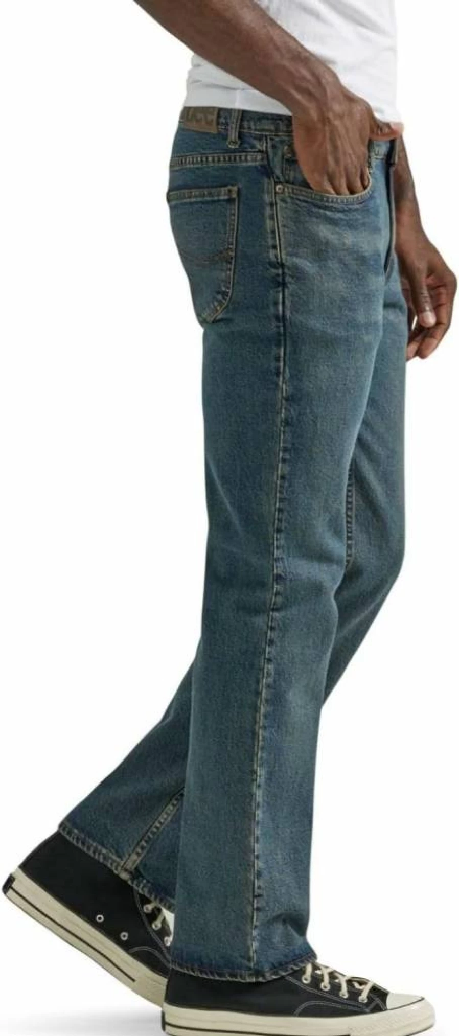Lee Men's Classic Regular Fit Bootcut Jeans - Legendary Denim Comfort